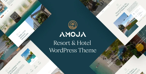 Amoja – Resort & Hotel WordPress Theme
